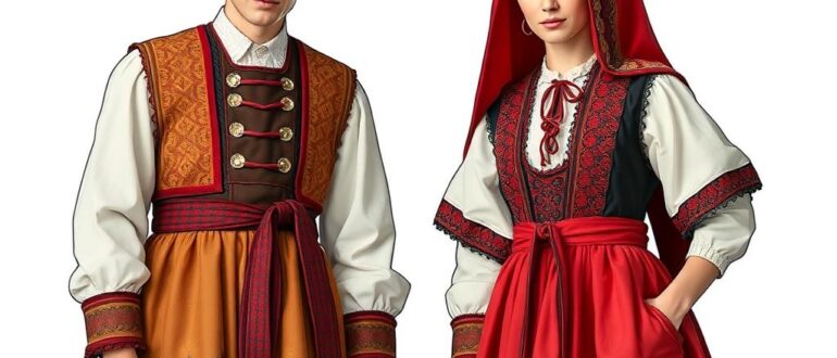 Русский костюм: региональные особенности.