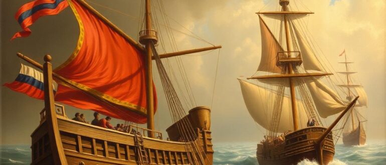 Крузенштерн и Лисянский: первое русское кругосветное плавание