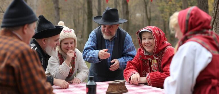 Русские народные игры и забавы: лапта, городки, жмурки — детство, которое живет в каждом дворе
