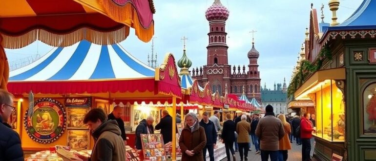 Русские ярмарки: торговля, развлечения, традиции