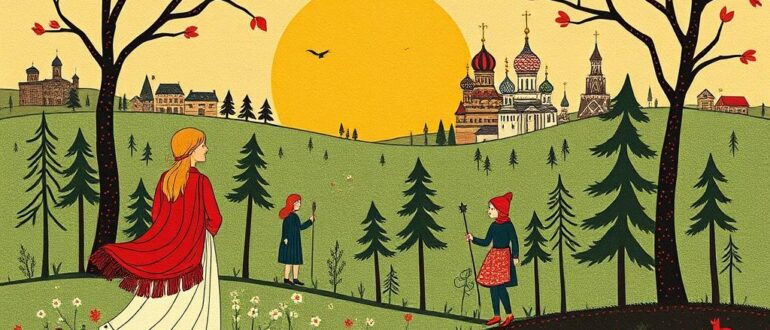 Русский фольклор: сказки, былины, песни