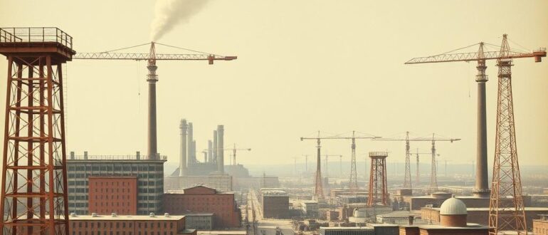 Индустриализация в СССР: стройки первых пятилеток.