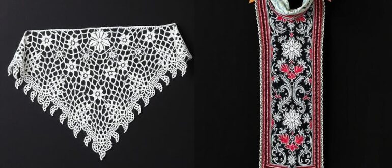 Народные промыслы: вологодское кружево и оренбургский платок — история, техника и современность